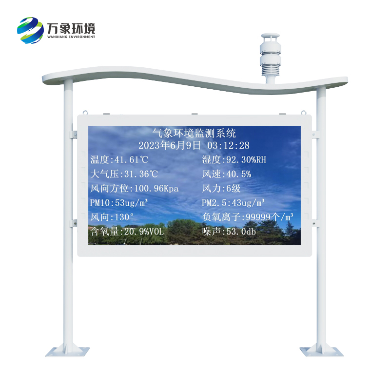 智能生态气象监测系统除了监测负氧离子浓度还能监测什么