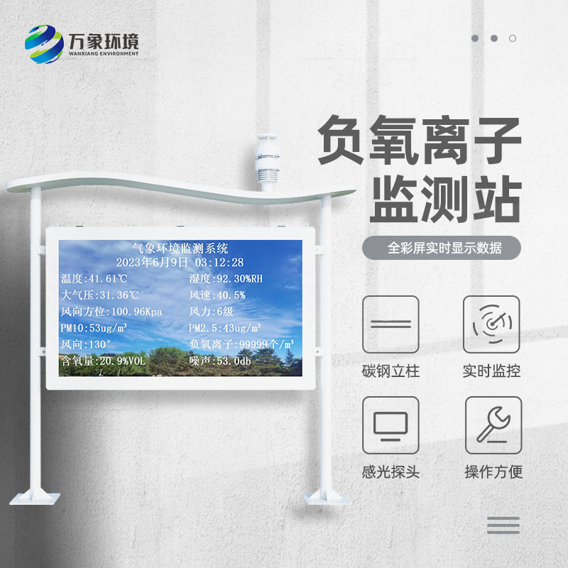 绿意盎然中的科技之眼：天然氧吧监测站大揭秘