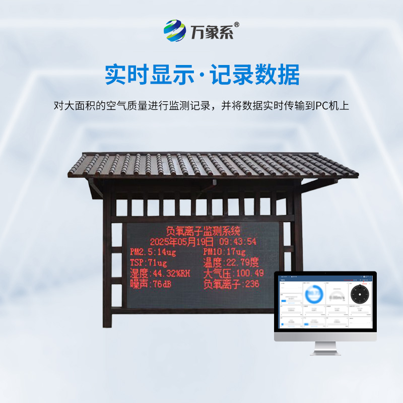 景区负氧离子监测系统,如何量化清新感受?