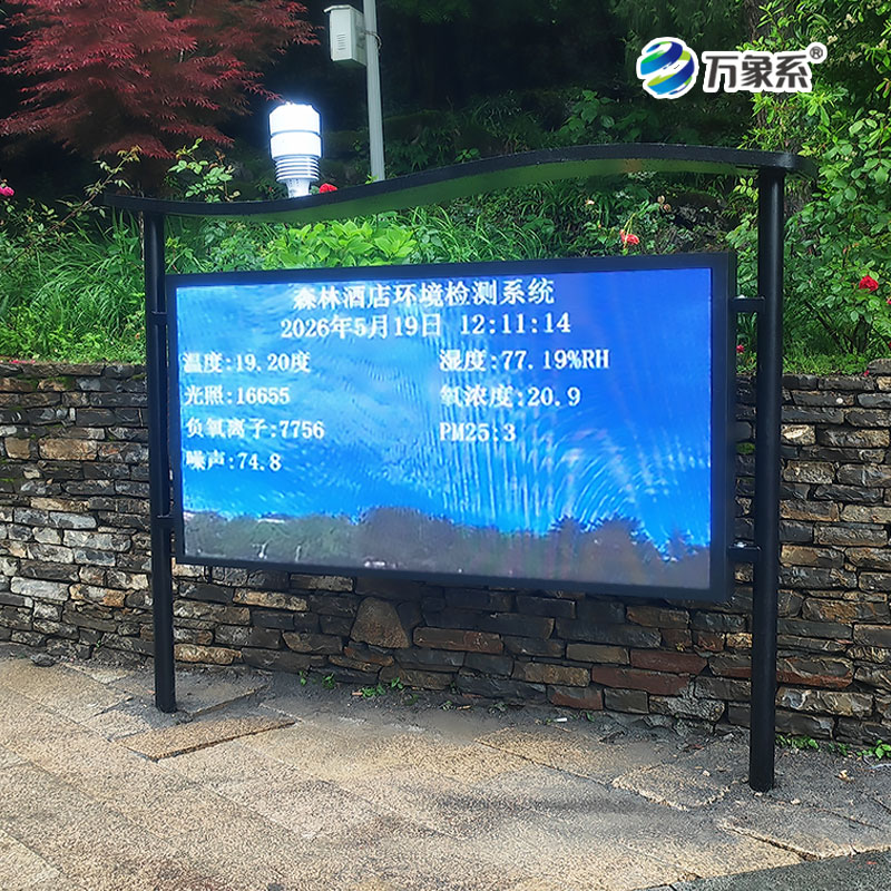 中国重庆市酉阳负氧离子监测站安装案例